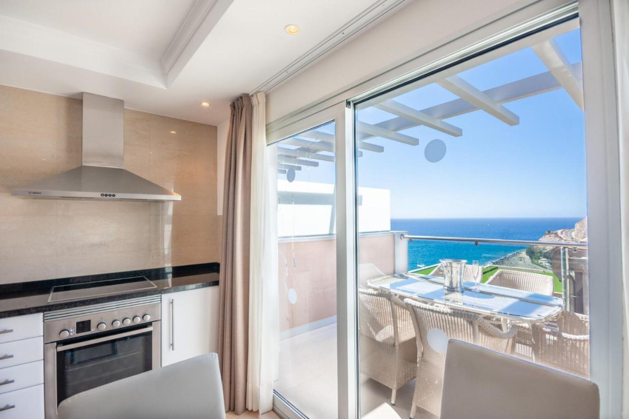 Luxury Penthouse, Panoramic Sea View Apartment Mogán Екстериор снимка